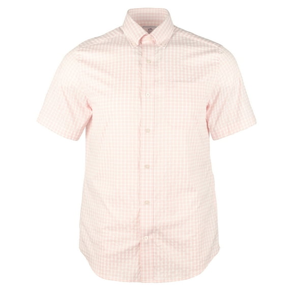 Men's Gingham Intercoastal Short Sleeve Shirt FP Small