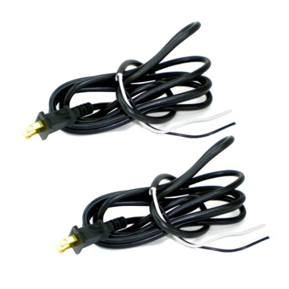 Black and Decker Power Tool 2 Pack 8 foot 18/2 Power Cord - 330073-98-2PK