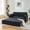 72" Black, variant on FFH 72" Convertible Sofa Bed Queen, 3-in-1 Pull Out Sofa Bed with Side Pockets, Chenille Loveseat Sleeper Sofa for Living Room, Gray