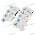 thumbnail image 4 of Minimalist PU Iron Headcovers | Water-Repellent Golf Club Protectors Blank Design GRF155-9pcs, 4 of 4