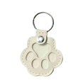 thumbnail image 1 of Pet Hair Keepsake, Paw-Shaped Leather Memorial Keyring for Dogs/Cats, Fur Storage Pendant, 1 of 7