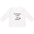 thumbnail image 3 of Inktastic Single Grandma Boys or Girls Long Sleeve Toddler T-Shirt, 3 of 5