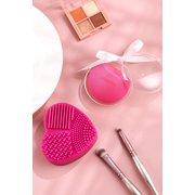 BS-MALL Makeup Brushes Stand Up Premium Synthetic Foundation Powder Concealers Eye Shadows Makeup 14 Pcs Brush Set,with Makeup sponge and Cleaner