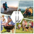 thumbnail image 4 of Soidarity Tenedor de cuchillo para exteriores de amplia aplicación, no tóxico e inodoro, adecuado para todos los exteriores, 2 pack/lote Kits de desorden para acampar, 4 of 6