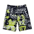thumbnail image 4 of Men's Casual Swim Trunks Quick Dry Printed Summer Beach Shorts Drawstring with Elastic Waist and Pockets Mens Bañador, 4 of 6