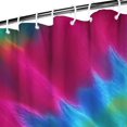 thumbnail image 3 of Colorful Rainbow Tie Dye Spiral Pattern Shower Curtain 72"x84" ,Bathroom Decorative Shower Curtains Set with 12 Hooks,Modern Waterproof Washable Shower Curtain, 3 of 6