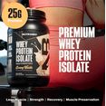 thumbnail image 4 of NutraBio Whey Protein Isolate Powder Supplement – 25g of Protein Per Scoop with Complete Amino Acid Profile - Soy and Gluten Free Protein Powder - Zero Fillers and Non-GMO - Alpine Vanilla - 2 Lbs, 4 of 8
