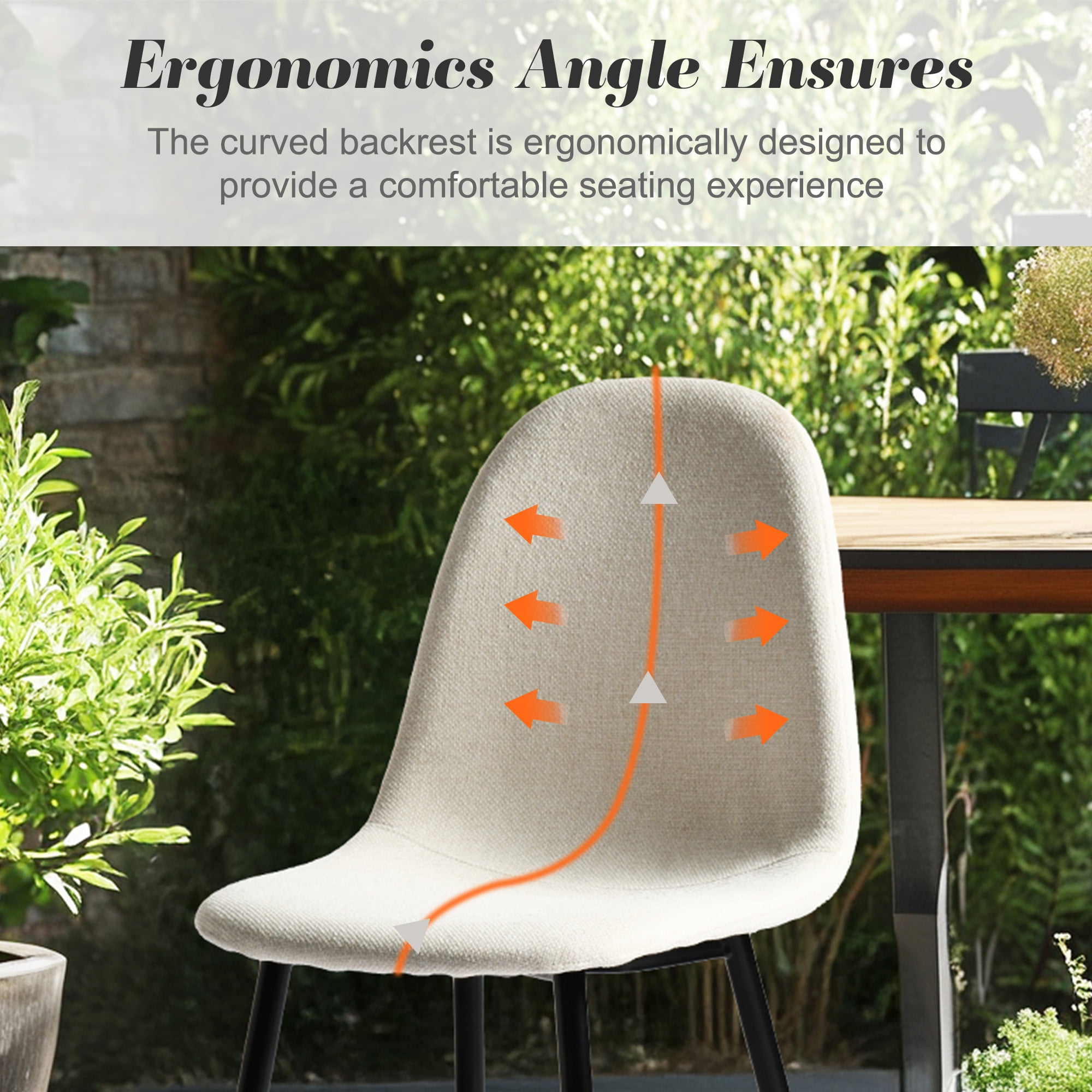 Homy Casa 4 Person Saving Space Dining Set Apartment Kitchen, Black