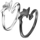 thumbnail image 1 of anillos de pareja, anillo de ángel, anillo de diablo, anillos ajustables, anillos a juego para parejas, anillos de promesa, anillos abiertos, 1 of 7