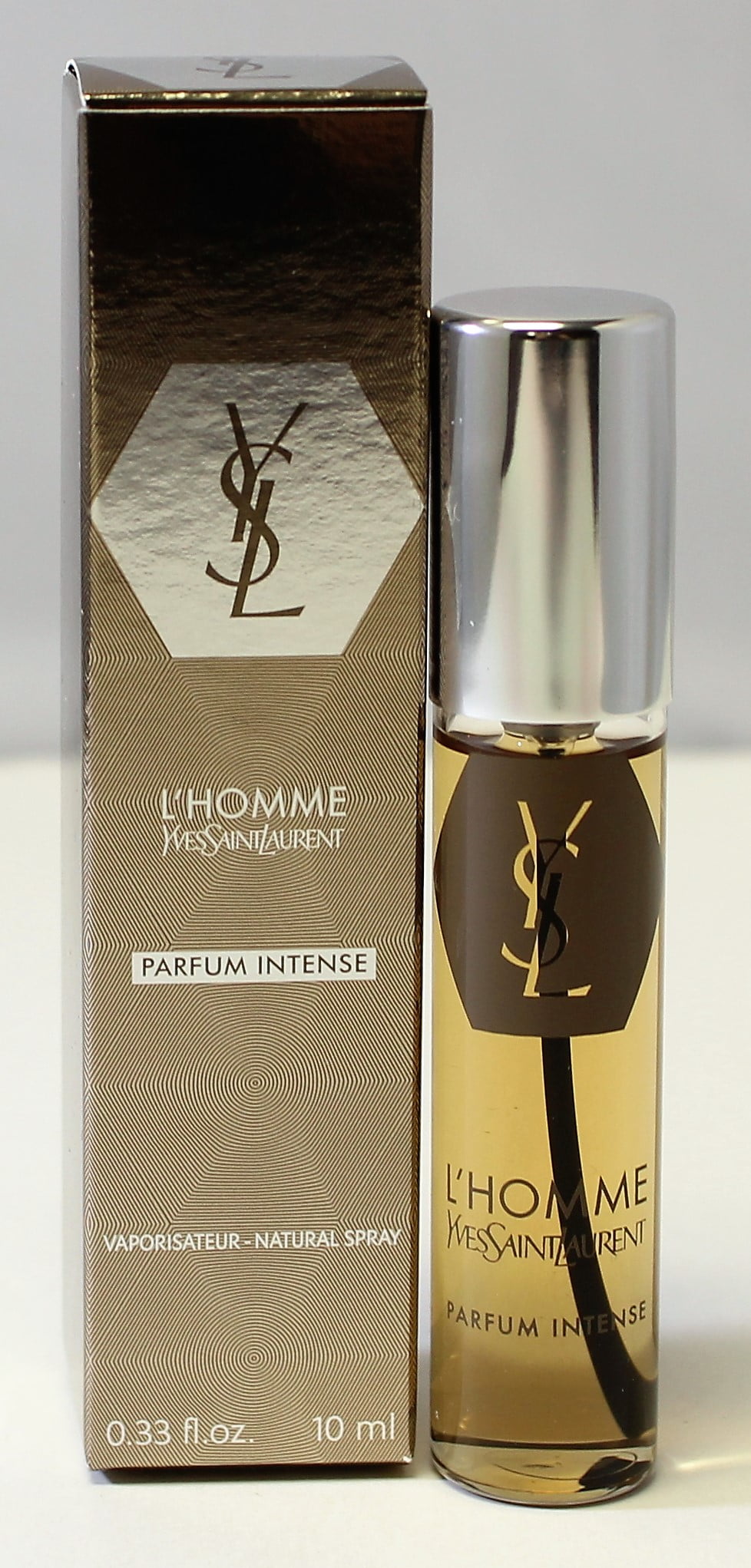 YSL L'Homme Parfum Intense Mini Spray By Yves Saint Laurent 10 Ml / 0.33 Oz -