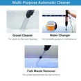 thumbnail image 2 of NICREW Automatic Gravel Cleaner, Electric Aquarium Cleaner, Sludge Extractor for Medium and Large Tanks, 2 of 6