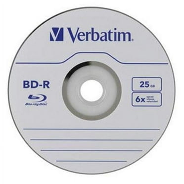Verbatim  Bd-r 25gb 6x Branded 50p Spind