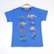 thumbnail image 2 of Camisetas de dibujos animados para niños, camiseta con estampado de dinosaurio para niños, camiseta de manga corta de verano para niños, camisetas de algodón, ropa de 3 a 8 años 7T Gao Jinjia LED, 2 of 2