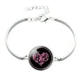 thumbnail image 1 of Cancer Awareness Bracelet for Women - Inspirational Ribbon Trinkets and Accessories Promoting Strength and Courage, 1 of 3