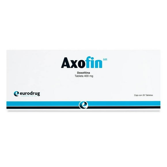 Axofin 20 tabletas 400 mg