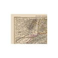 thumbnail image 4 of Historic Map - Germany Southwest Switzerland - Stieler 1885 - Vintage Wall Art, 4 of 4
