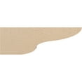 thumbnail image 3 of 5"W x 30"D x 10"H Thin Greensboro Rough Cedar Woodgrain TimberThane Corbel, Primed Tan, 3 of 6