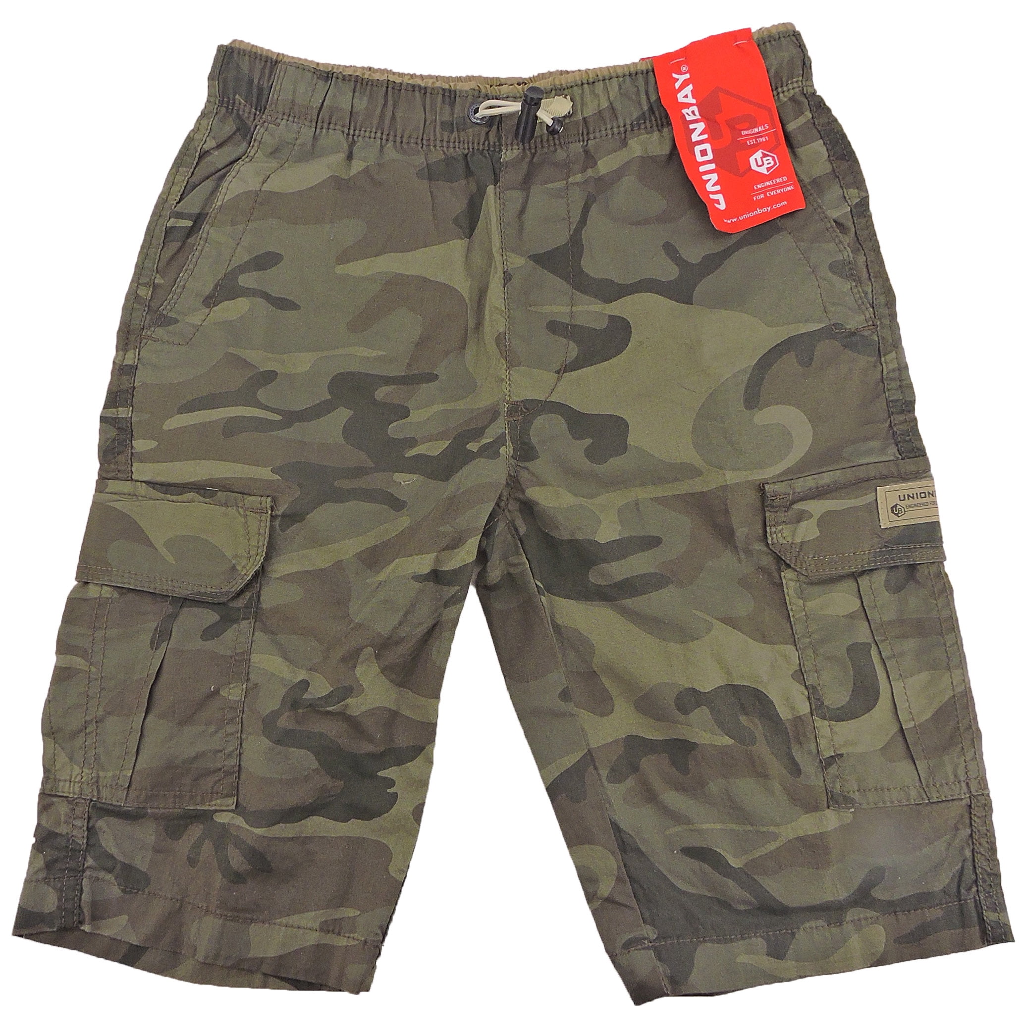 unionbay-boys-green-camo-cargo-shorts-size-10-12-walmart