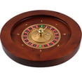 thumbnail image 1 of Ovalyon Wooden High-end Roulette Wheel, 1 of 1