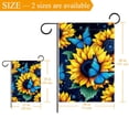 thumbnail image 3 of HemaKeyy Decorative Butterfly Garden Flag - Perfect Outdoor Decor - Ideal for Patios, Porches and Yards, 3 of 6