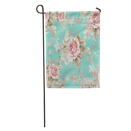 SIDONKU Watercolor Roses in Bud R Beautiful Pattern Exquisite of Sketches Garden Flag Decorative Flag House Banner 28x40 inch