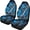 Blue Camo Tree Pattern, variant on XYZCANDO Car Seat Covers Comfort Car Front Seat Covers Car Seat Covers Front Set Non-Slip Breathable Auto Truck, Deer Flag