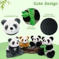 thumbnail image 5 of Tezituor 4Pcs Panda Stuffed Animal Bulk Stuffed Animal Plush Toy, 5 of 7