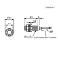 thumbnail image 4 of Beisidaer 4Pcs Njk-5002C Hall Effect Sensor Proximity Switch Npn No Detection Switch, 4 of 8