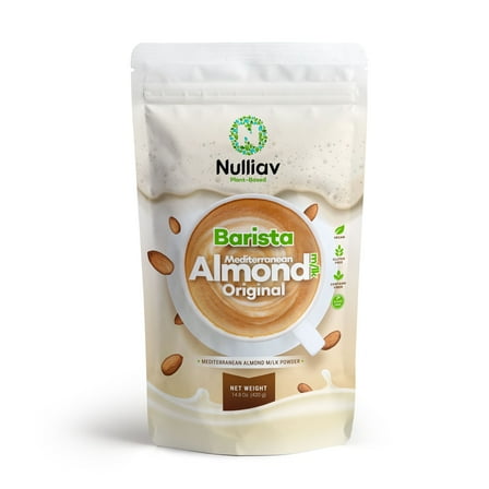 NULLIAV Barista Mediterranean Almond Milk Powder Original