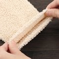 thumbnail image 6 of Wovilon Natural Bamboo Fiber Bath Exfoliating Glove Washcloths Bathing Glove 2Pcs Bamboo Fiber Bath Gloves Bath Gloves, 6 of 6