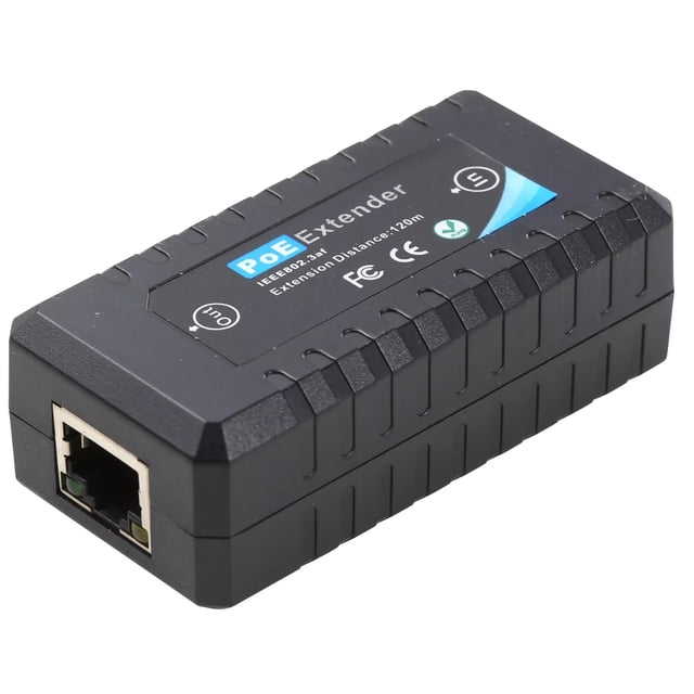 APPLAYERR Rallonge POE 100mbps Haute Vitesse pour Réseau Boost, Supporte les Normes POE, Commodité Plug-and-Play