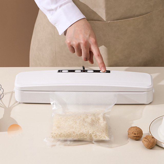 YAOMOBB Scelleuse à Forte Puissance d'Aspiration Automatique Machine de Scellage sous Vide Haute Efficacité Stockage Alimentaire