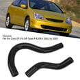 thumbnail image 4 of 2 Pcs Radiator Coolant Hose Silicone  Sealing Heat  Coolant Hose Kit For  EP3 Si SiR Type R K20A3 2002 To 2005, 4 of 8