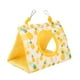 thumbnail image 5 of Cama para casa Nido de Pájaro, hamaca para loros, triángulo de poliéster, hamaca triangular para loros, casa triangular para loros, funcionalidad inteligente Jadeshay A, 5 of 8