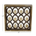 thumbnail image 3 of DecMode Indoor Gold Wood Farmhouse Wall Decor, 3 of 7