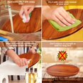 thumbnail image 4 of Juego De Vajilla De Madera Aidea, Juego De Vajilla De Madera De Acacia De 12 Piezas, Juego De Platos Para 4, 4 of 5