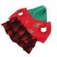 thumbnail image 3 of Vestido navideño para perros y gatos, red a cuadros cálida y ligera, ropa para mascotas de otoño e invierno L, 3 of 5