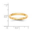 thumbnail image 2 of Primal Gold 14 Karat Yellow Gold 2.5mm Knife Edge Comfort Fit Band Size 9, 2 of 7