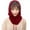 Red, variant on LEKODE Men Turban Head Wrap Women's Head Scarves Satin Beanie Womens Turbans Headwrap for Men Head Scarf for Women Cotton Chemo Caps for Women Dark Blue One Size