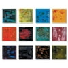Sax True Flow Colorburst Glazes, Assorted Colors, 4 Ounces, Set of 12