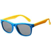 Kids Polarized Sunglasses TPEE Rubber Flexible Frame for Boys Girls
