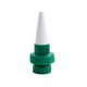 thumbnail image 1 of Regadero para plantas de vacaciones, juego de 3 picos cónicos de cerámica con riego automático, estacas de riego automático para flores y goteo, 1 of 5