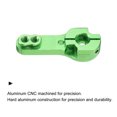 thumbnail image 3 of Aluminum Alloy 25T Steering Servo Arm Horn Green for RC Car/Boat/Airplane Boat Accessories 2 Pcs, 3 of 6