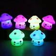 thumbnail image 2 of Led Colorful Mushroom Night Light Luminous Toy Romantic Automatic Color-Changing Lamp, 2 of 8