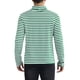 thumbnail image 3 of Camiseta de cuello alto a rayas INSPIRE CHIC para hombre, de manga larga, pulóver, camiseta a rayas 2XL verde y blanca, 3 of 6