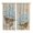 khaki, variant on Curtains 84 Inches Long 2 Panels, Blue Hydrangea Grommets Window Treatment Curtain, Flowers Leaves Butterfly Retro Khaki Thermal Curtains Drapes for Living Room/Bathroom