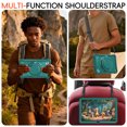 thumbnail image 6 of XYX For Samsung Galaxy Tab A9/ Tab A11 Case 8.7 inch, 360 Rotating Hand Grip, Shoulder Strap, Heavy Duty Drop Protection, Green, 6 of 7