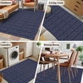 thumbnail image 5 of 3'x5' Area Rugs, Blue Yellow Geometric Indoor Outdoor Area Rug for Living Room Bedroom, Modern Abstract Art Striped Washable Bathroom Rugs Kitchen Floor Carpet Mats Home Decor Aesthetic, 5 of 8