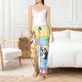 thumbnail image 6 of Lsque Bluey Print Women's Pajama Pants, Lounge Pant - Comfortable Home Wear,Elastic Waistband, Stylish Design-Small, 6 of 9