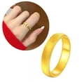 thumbnail image 2 of WINDLAND Eye Catching Stainless Steel Rings Stylish Ripples Wave Stainless Steel Rings Adornment for Parties and Daily Wear, 2 of 18